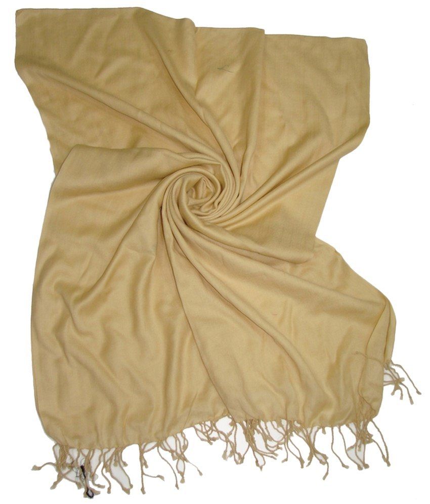 Okko Beige Kashmir Wool Shawl Price in India Buy Okko Beige Kashmir