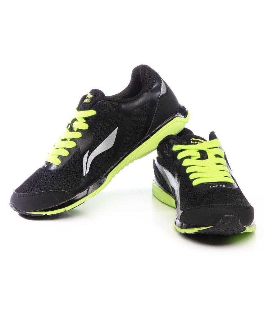 Li-ning Black Sport Shoes: Buy Online at Best Price on Snapdeal