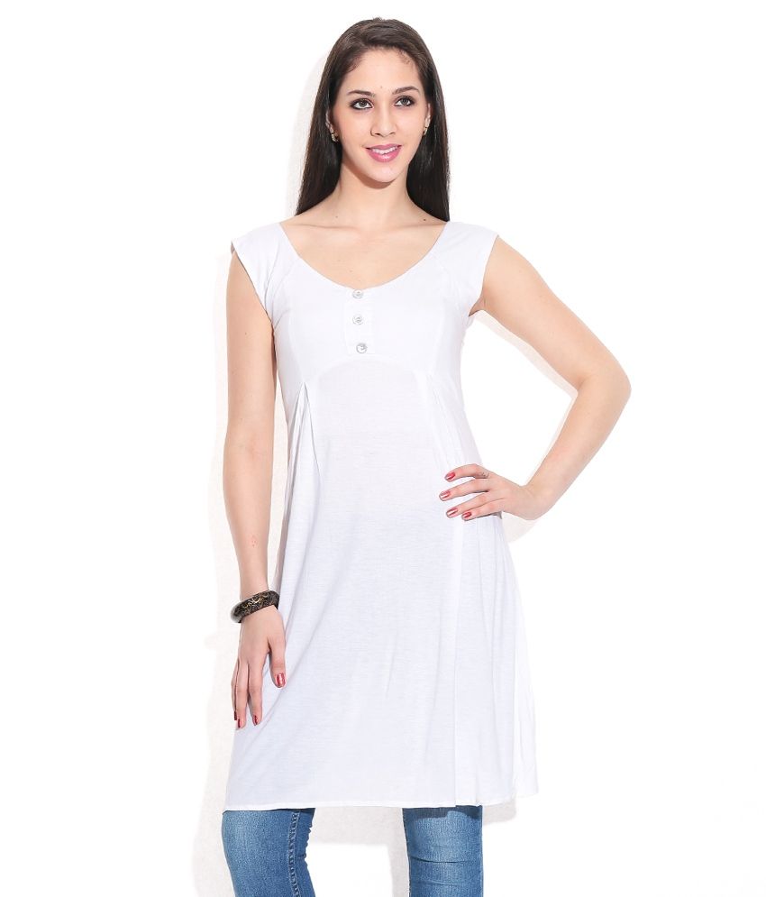 Biba white kurti online Clearance