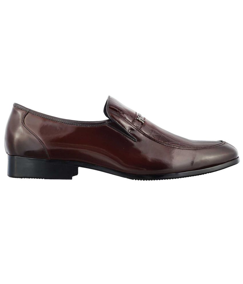 mochi brown formal shoes