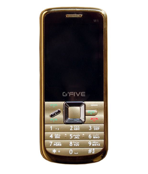 Gfive W1 Golden Feature Phone Online At Low Prices Snapdeal