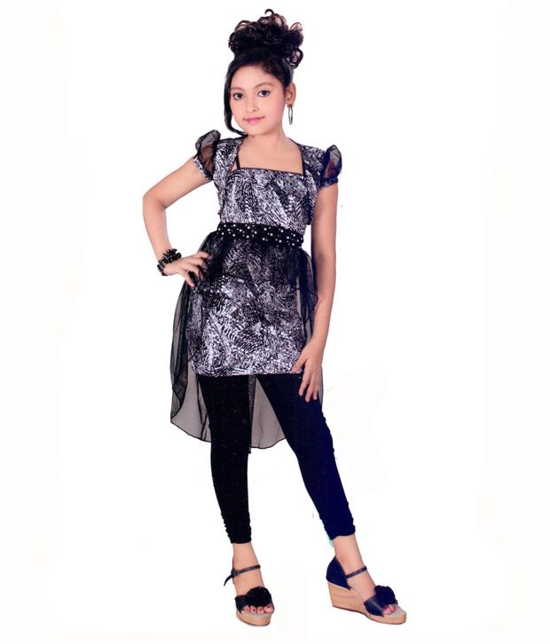 short frock with leggings