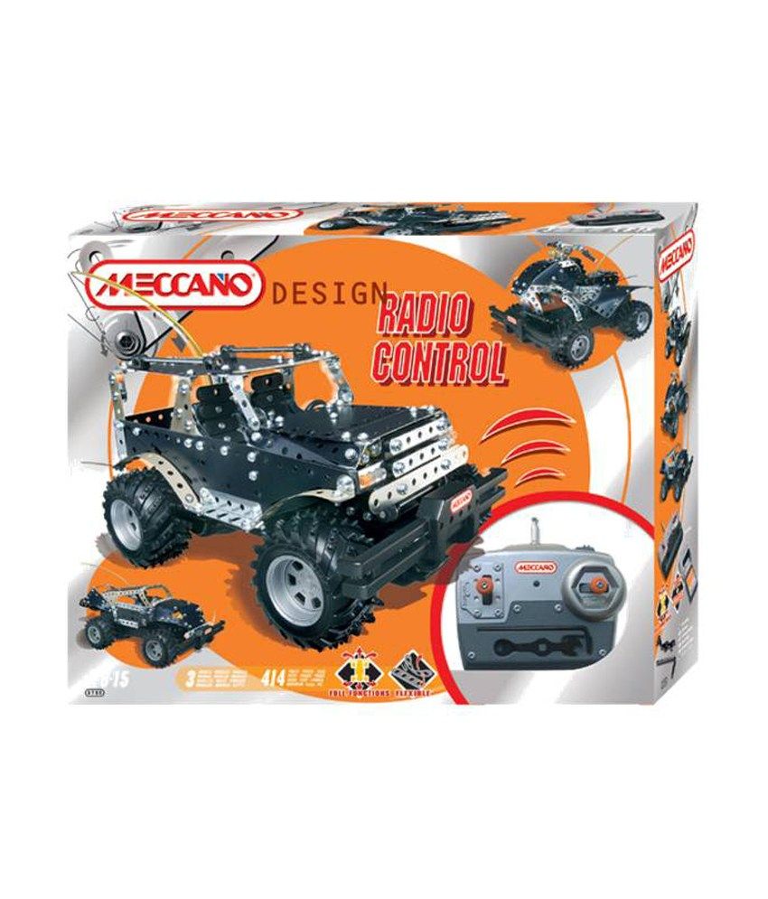 meccano radio controlled construction set