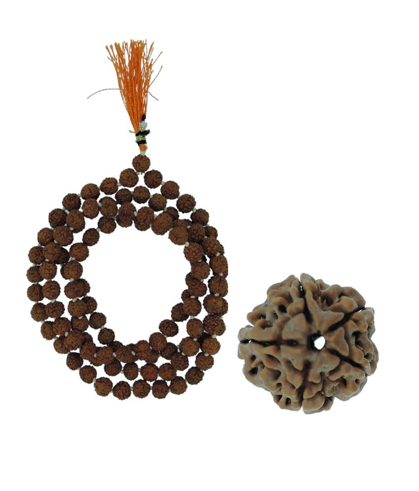     			Rashi Ratan Bhagya Rudraksha Mala With Five Mukhi Rudraksha