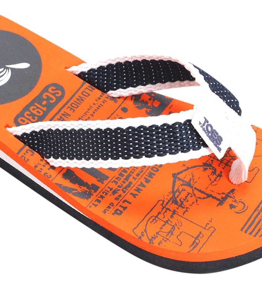 tangerine toes flip flops online