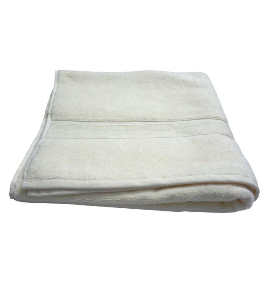 Bath Towels 100 Cotton Cream Color Export Quality Buy Bath Towels