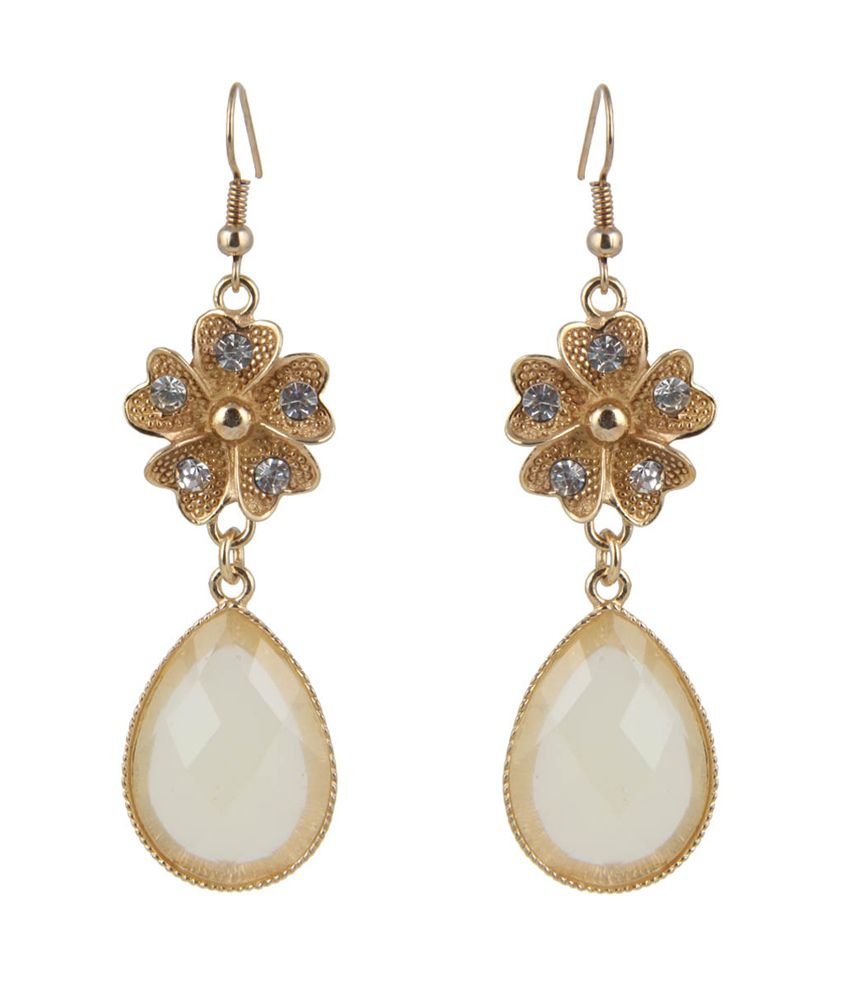 Jewelizer Faux Gemstone Dangle Earrings - Buy Jewelizer Faux Gemstone ...