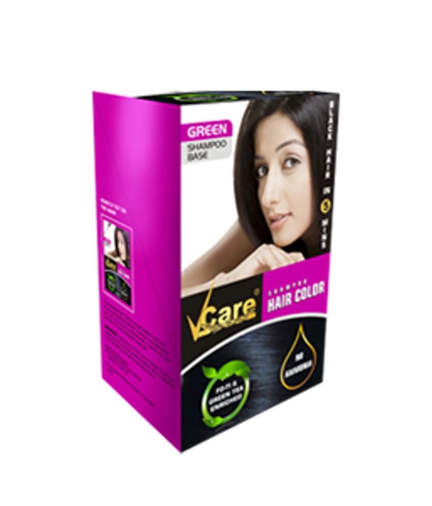 Vcare Hair Color Shampoo Black 3 Pack Buy Vcare Hair Color Shampoo