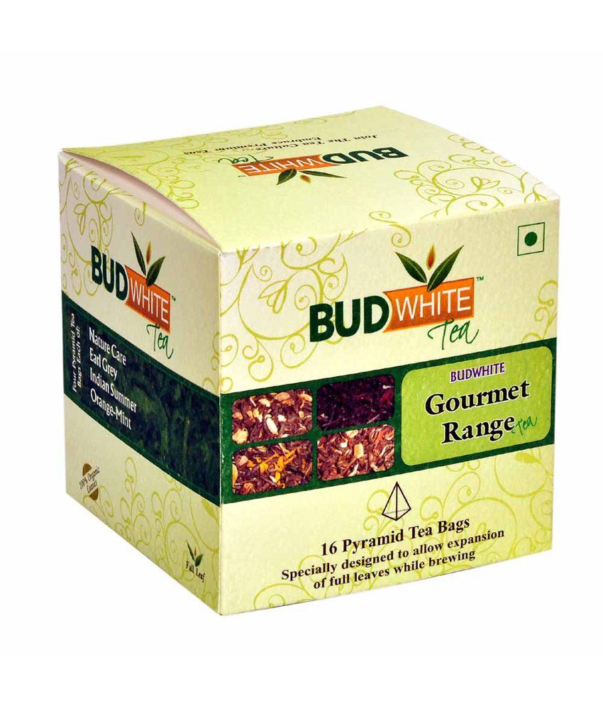 Budwhite Combo Pack Of Gourmet Tea (4x4 Tea Bags) 4 Classic