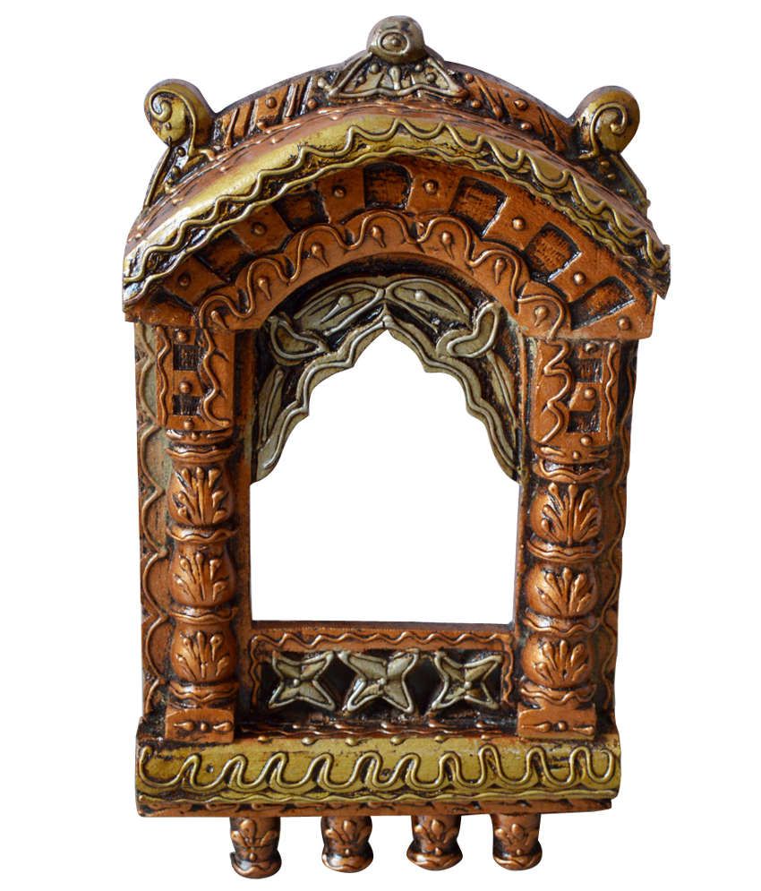 Marusthali Wooden Jharokha Photo Frame Or Mirror: Buy ...