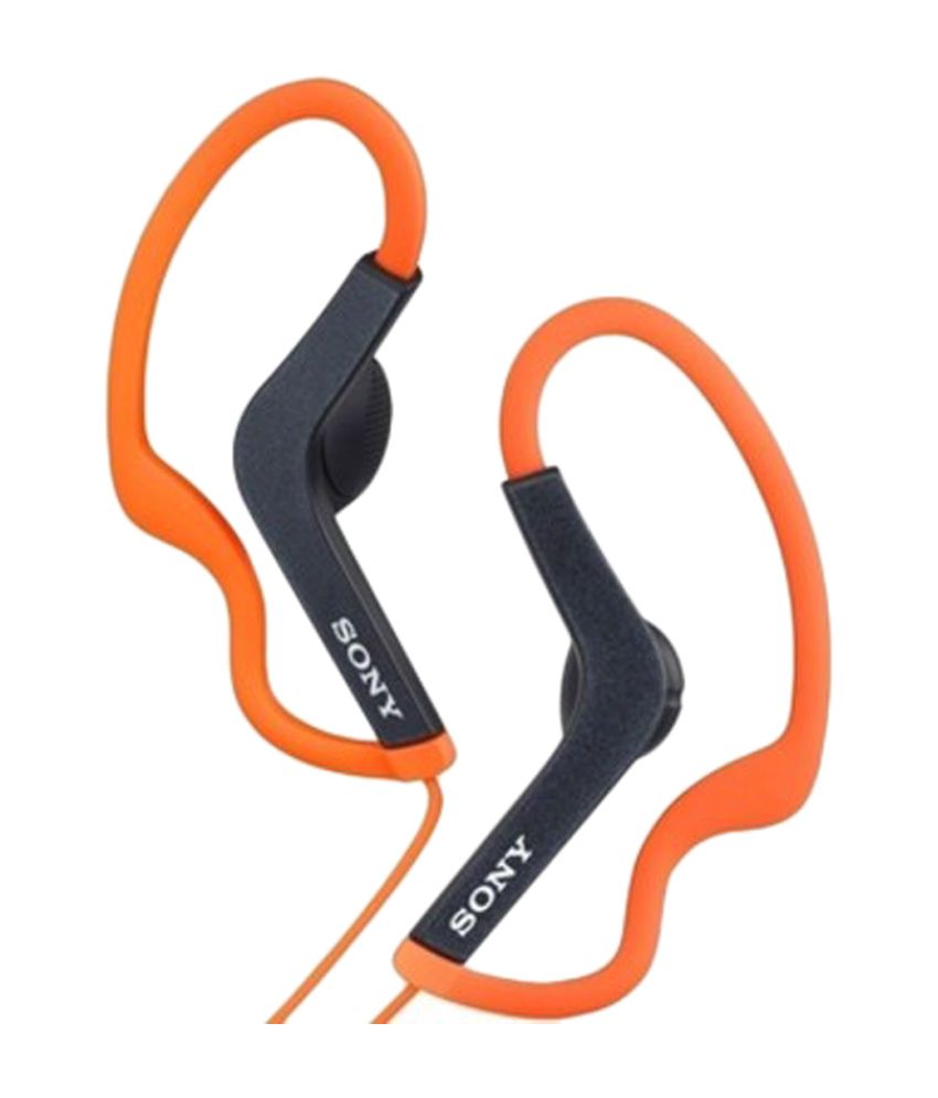     			Sony MDR-AS200 Sports In-Ear Earphones Without Mic (Orange)