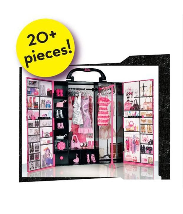 barbie fashionista closet