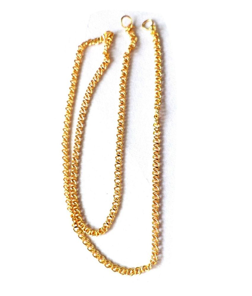 J S Imitation Gold Plated Chain Combo Of 6 Pack Buy J S Imitation