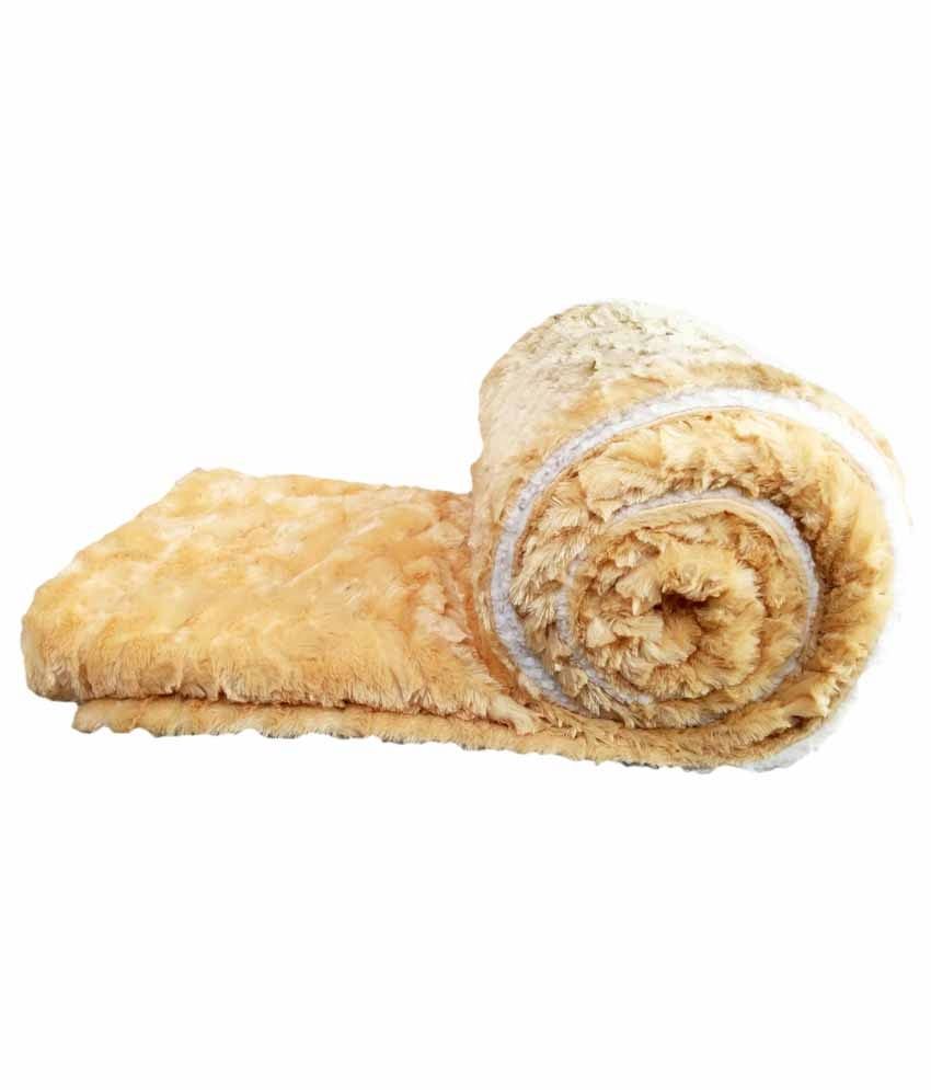 JK handloom Micro Mink Ladakhi Chingu Fur Woolen Blanket Quilt Dohar