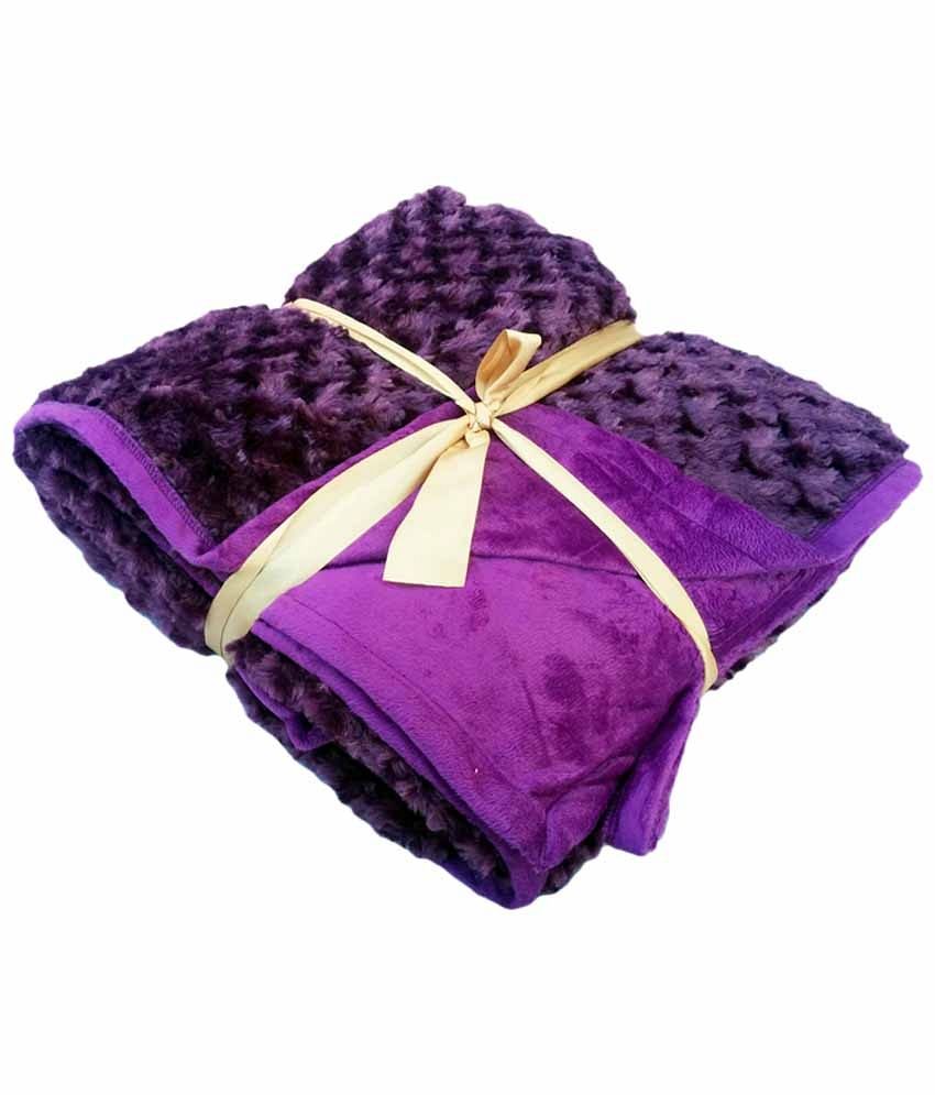 JK handloom Micro Mink Ladakhi Chingu Leather Woolen Blanket Quilt