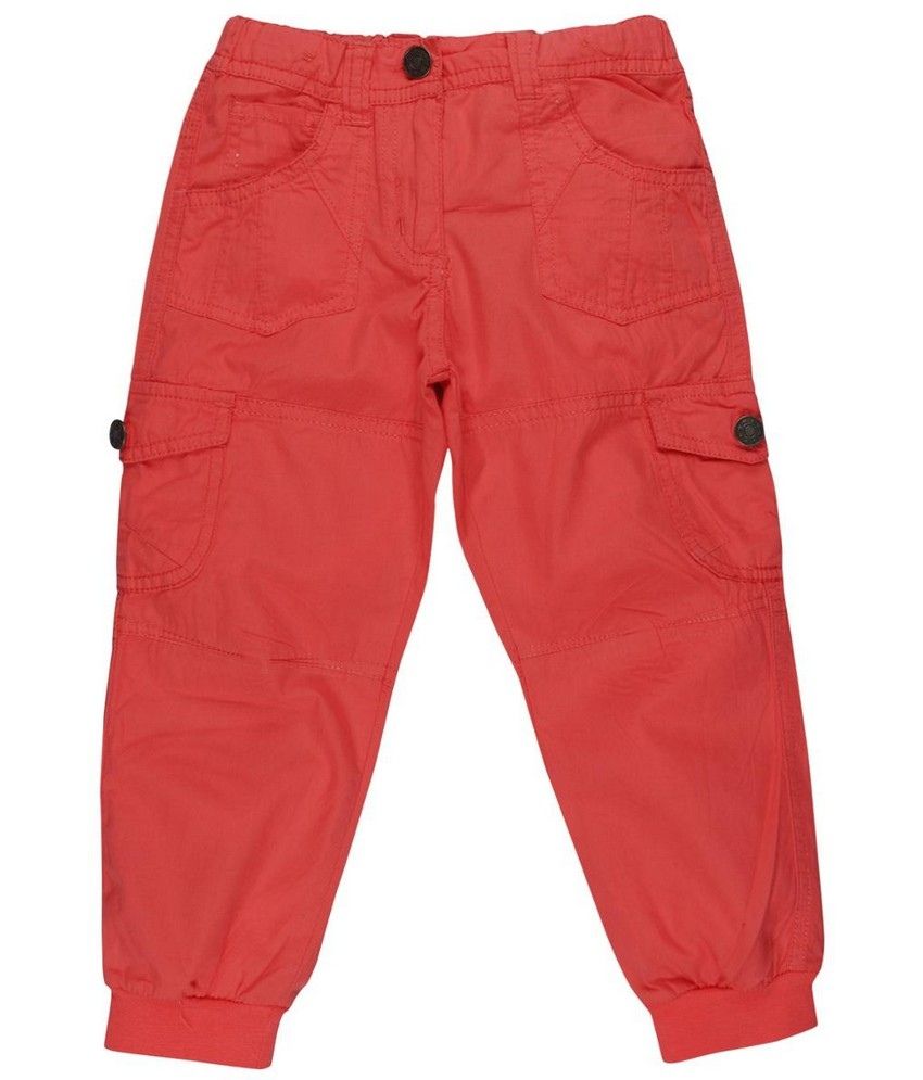 peach cargo pants