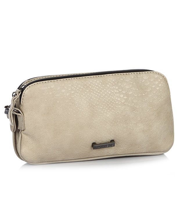 Buy Caprese Beige Clutch at Best Prices in India - Snapdeal