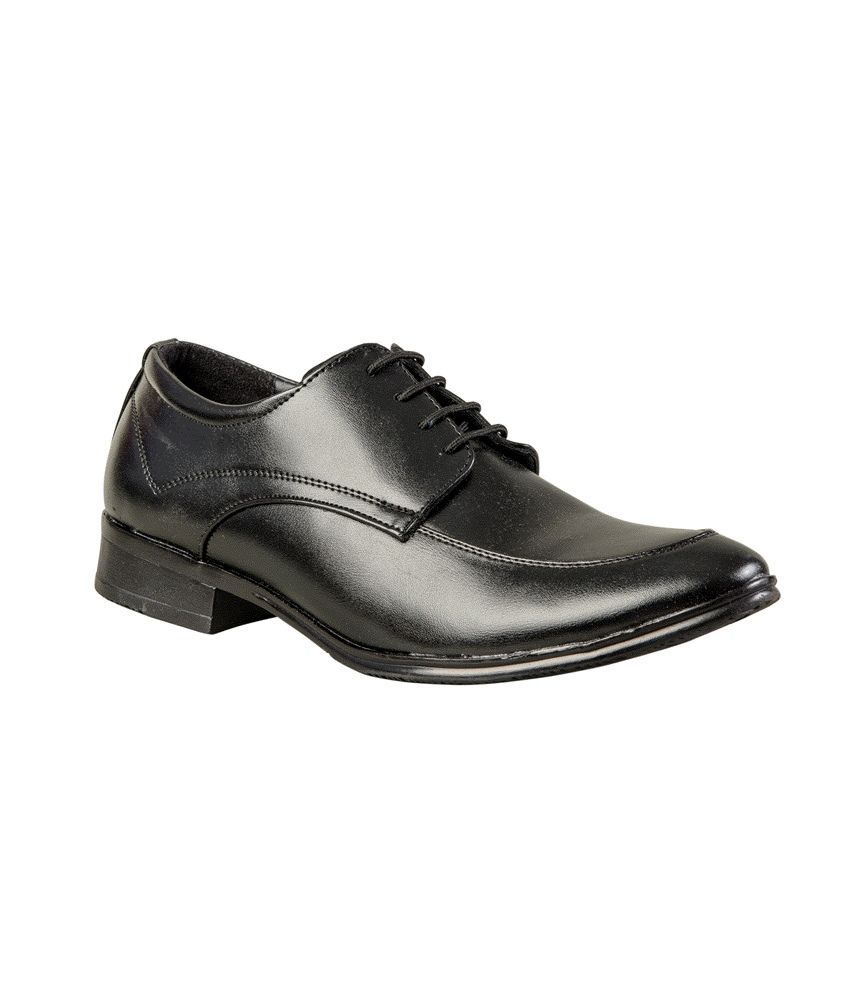 khadims formal black shoes