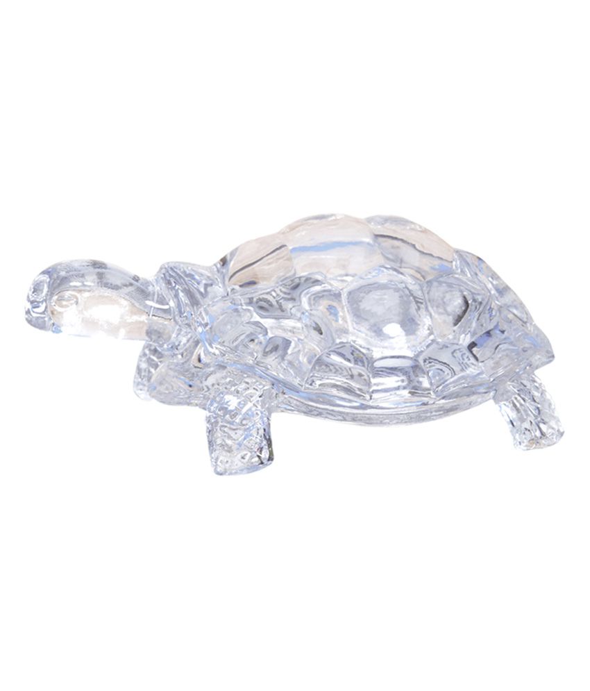     			Crystal Turtle White Luxury Turtle