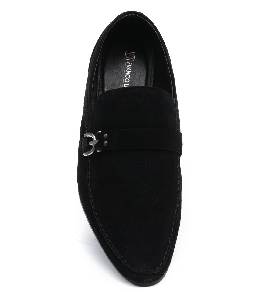franco leone black shoes