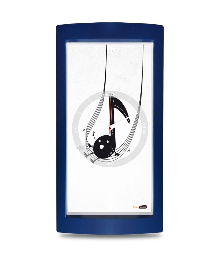 Shopkeeda Blue Classic Wall Clock Buy Shopkeeda Blue