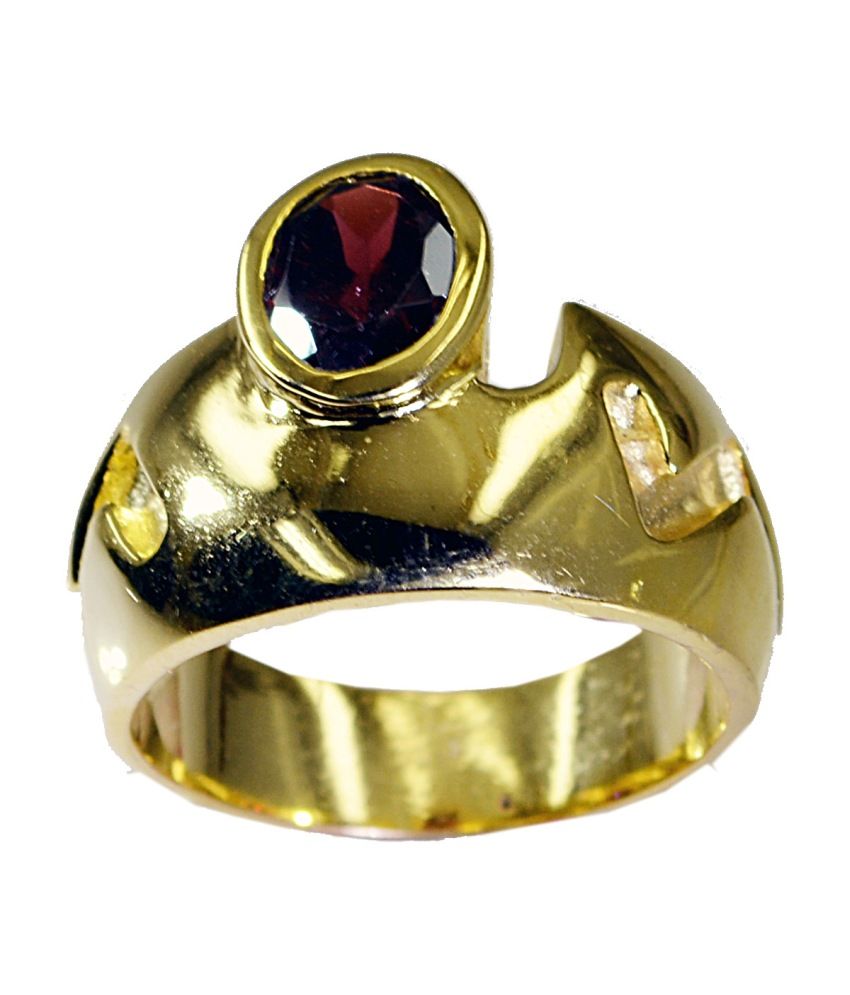 star garnet ring