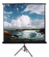 Inlight Tripod Type Projector Screen Size: - 8 Ft. x 6 Ft.  In Imported High Gain Fabric