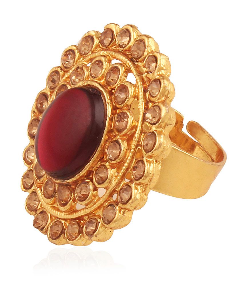 Variation Ethnic Broad Chain Green Bead Pendant Set Buy Variation Ethnic Broad Chain Green