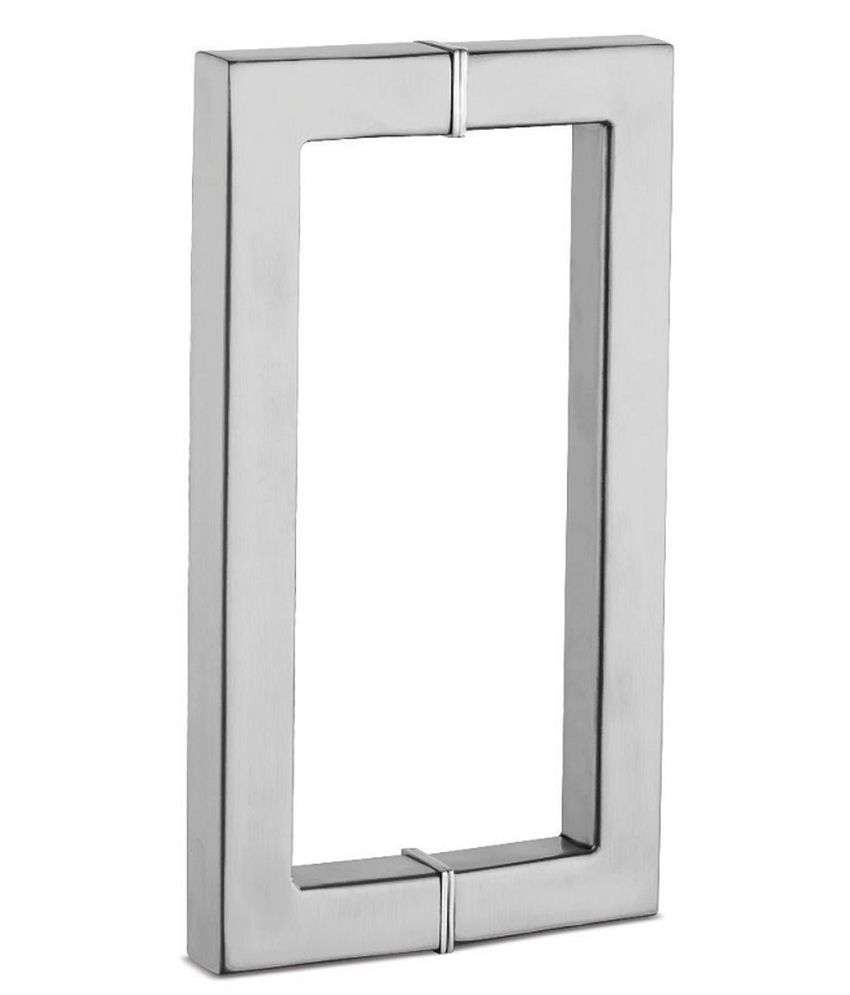Buy Navkar Hardware Square D Type Glass Door Handle Online at Low Price