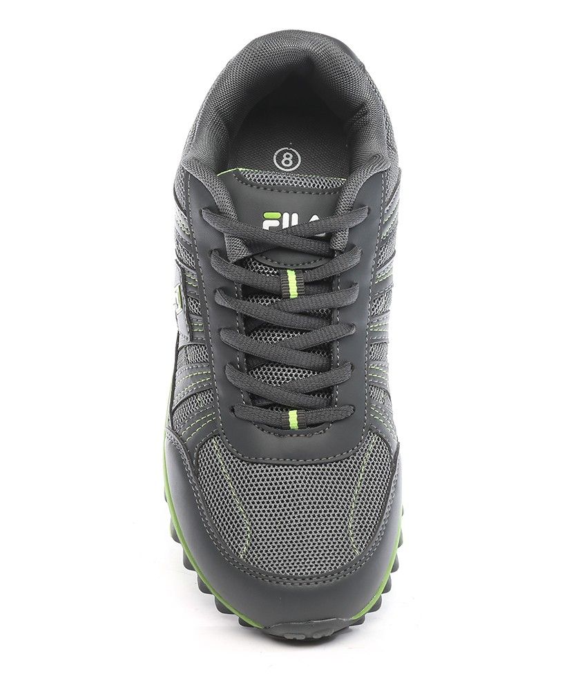 fila shoes grey colour