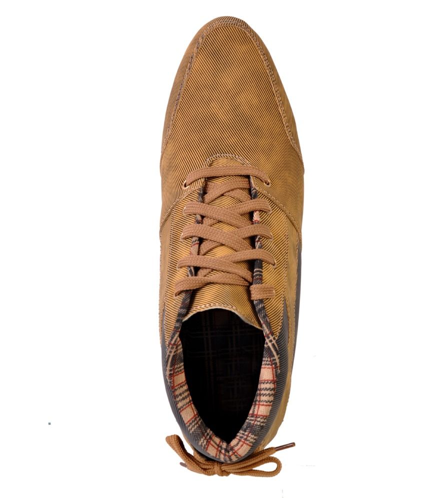 brown shoes with denim