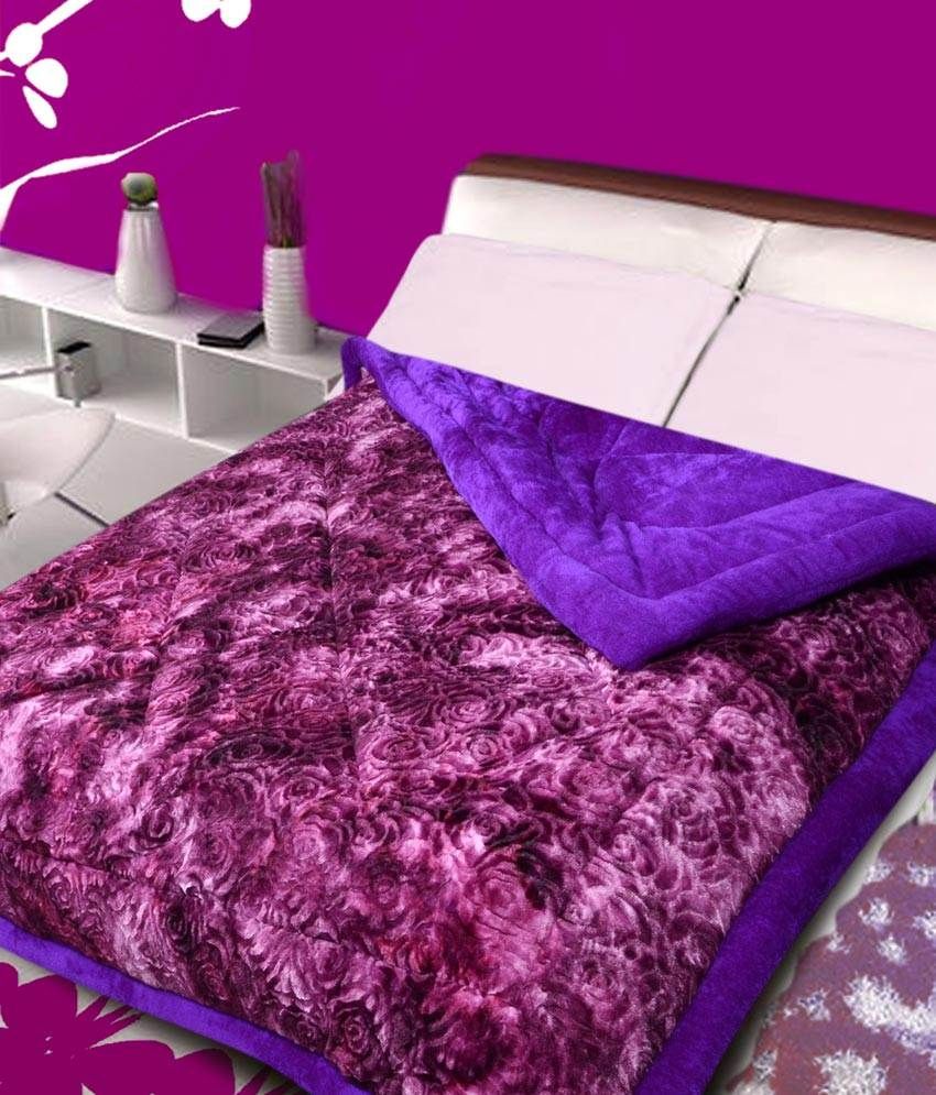 Home Elite Solid Plain Heavy Quilt Buy Home Elite Solid Plain Heavy