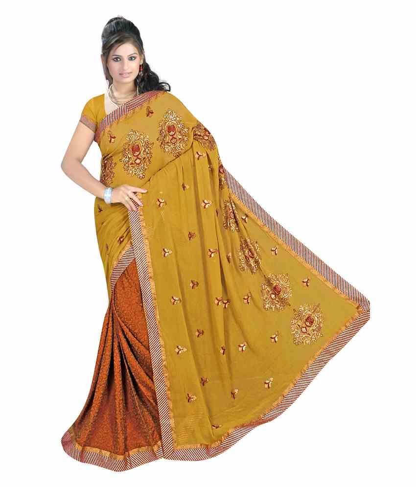 chiffon sarees online low price