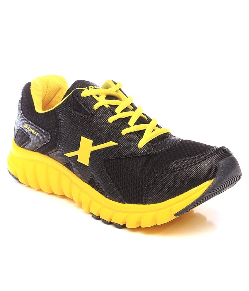sparx shoes black sports