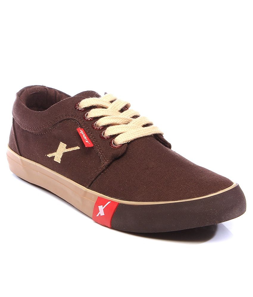 Sparx Sneakers Brown Casual Shoes - Buy Sparx Sneakers Brown Casual ...