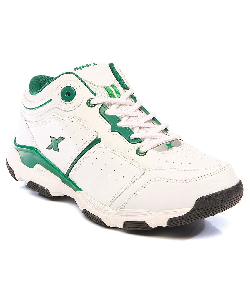 sparx white canvas sneakers