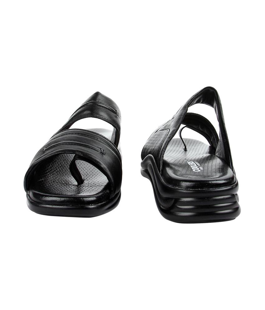 liberty coolers men's black slippers
