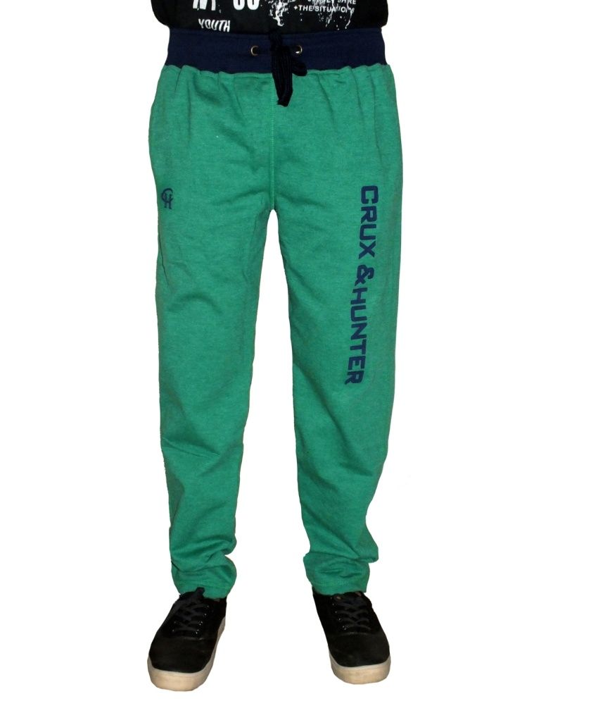 green fleece pants