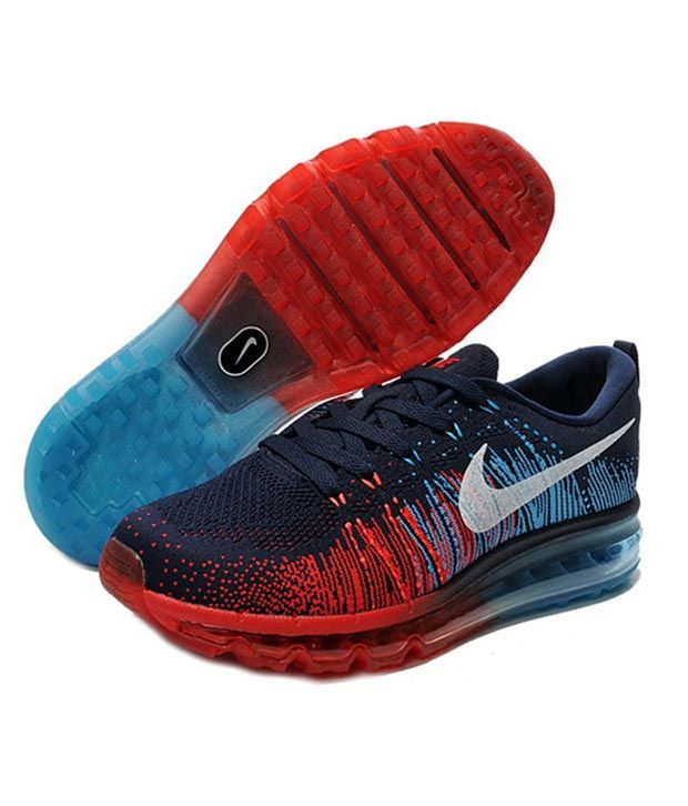 nike flyknit max red