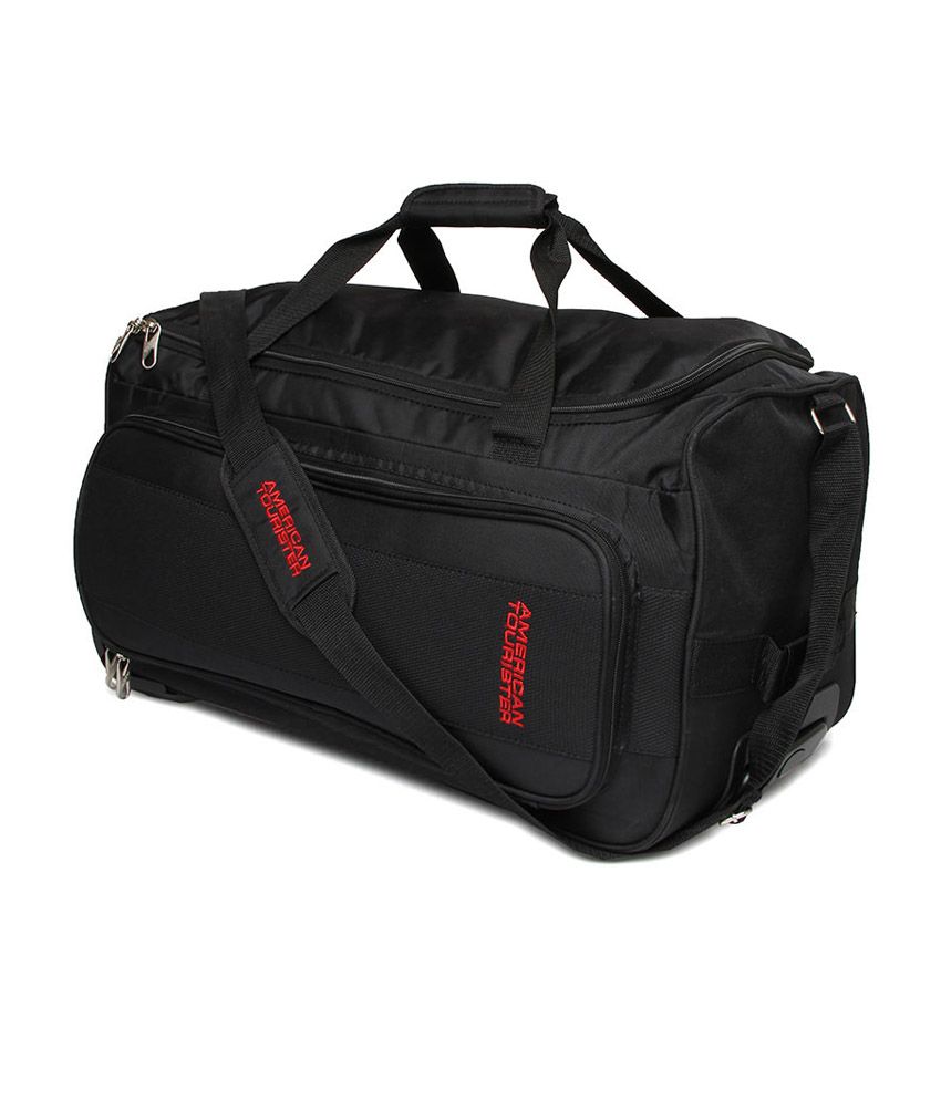 American Tourister Aegis Plus Black 11W (0) 09 003 Wheel Duffle Trolley