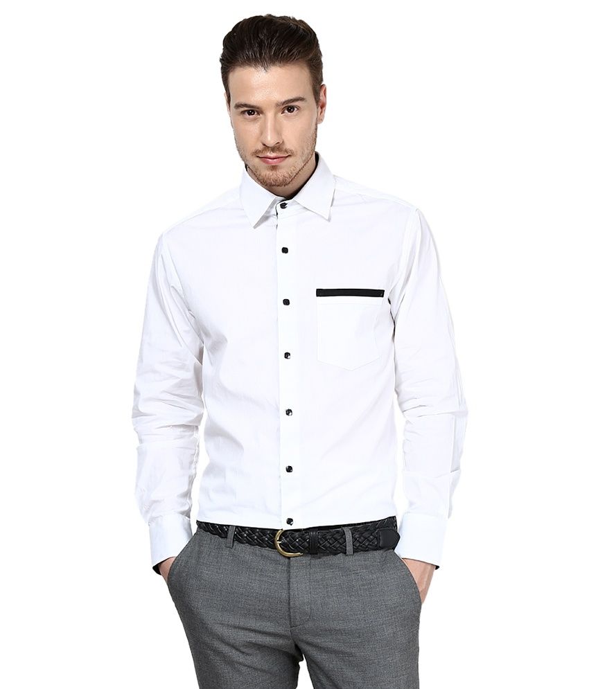 white shirt stylish