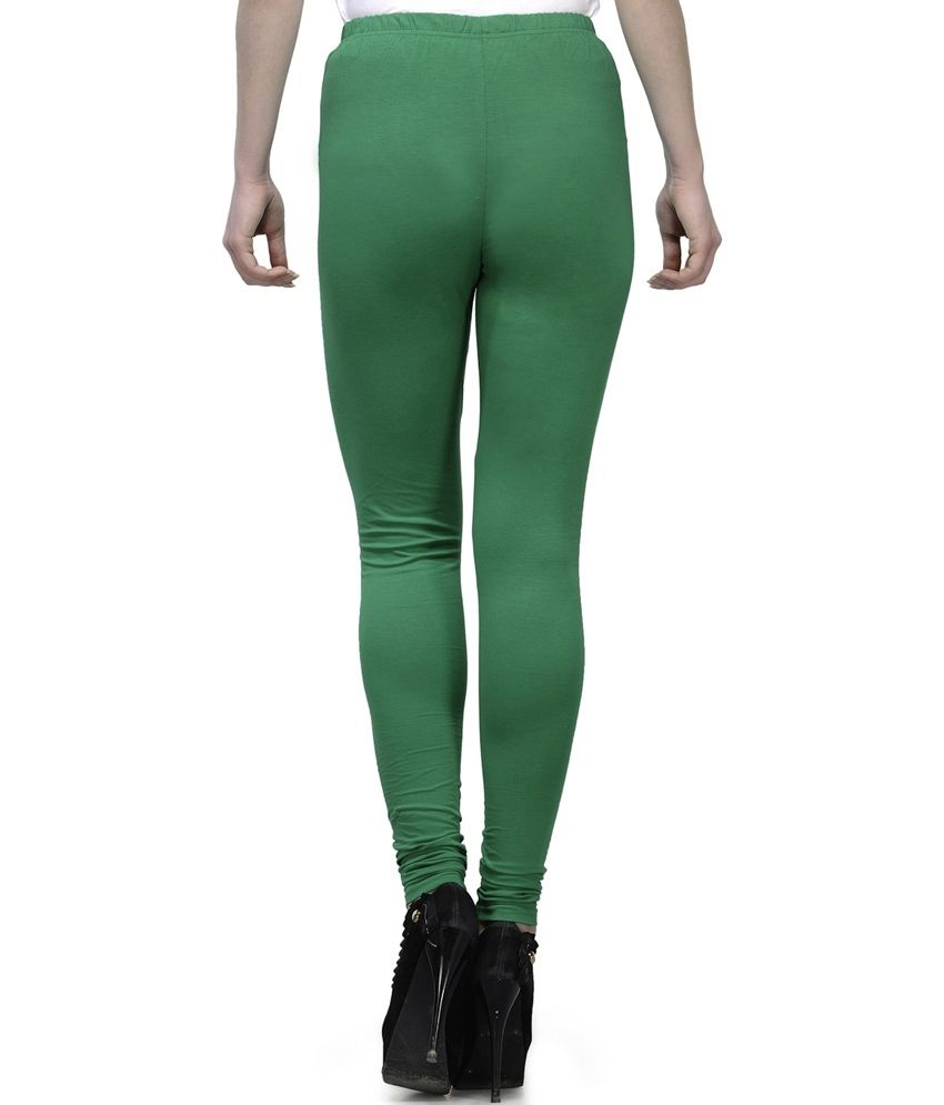 Ffu Women's Cotton Green Legging Price in India Buy Ffu Women's