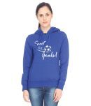 Campus Sutra Blue Cotton - Fleece Non Zippered