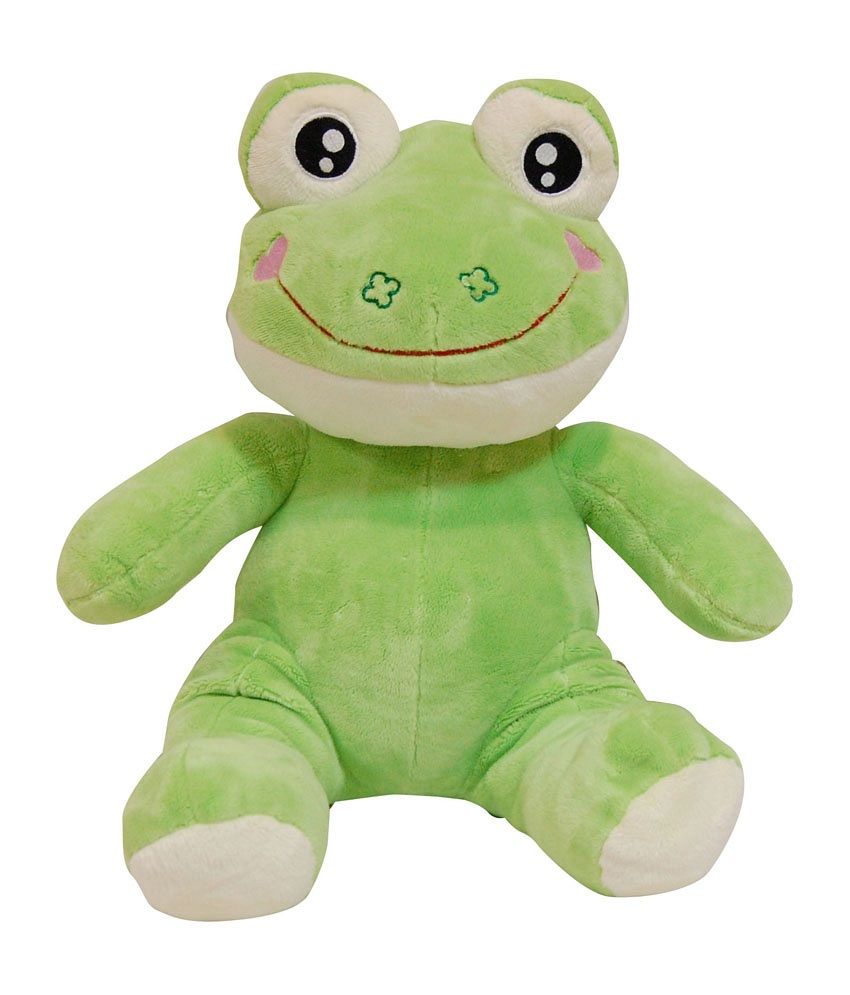 cuddly toy frog