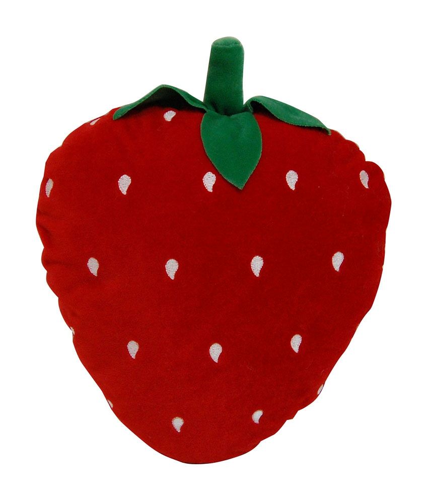 strawberry plush pillow