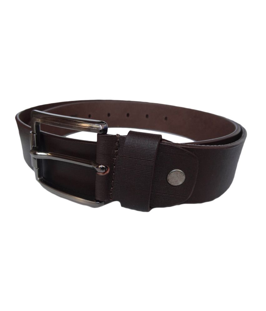 eXcorio Brown Spanish Formal Leather Belt For Men Buy Online at Low