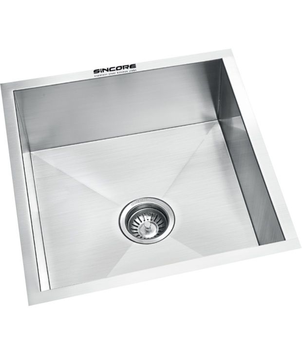 Buy SINCORE Stainless Steel Single Bowl Sink Without Drainboard Online