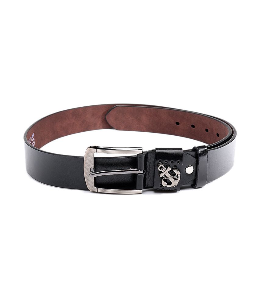 Swiss Design Black Pin Buckle Casual 