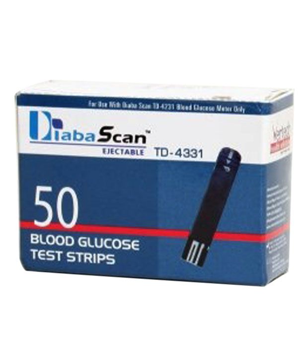     			Diabascan Blood Glucose Test Strips