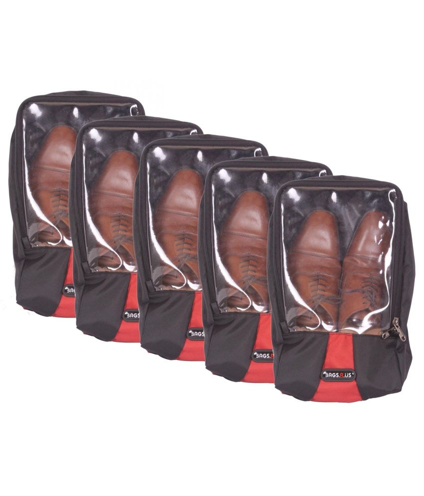 Buy Bags.R.Us Black Shoe Bag Pack Of 5 at Best Prices in India Snapdeal